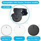 Ruota con motore (sinistra) per Xiaomi Dreame F9, Mi Robot Vacuum Mop (Mijia 1C), 2 Pro+ (Mijia 1T), Black