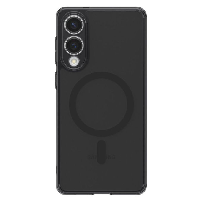 Custodia Ultra Hybrid con MagSafe per Samsung S25 Edge, Frost Black, Spigen