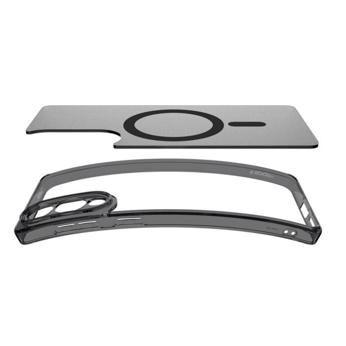 Custodia Ultra Hybrid con MagSafe per Samsung S25 Edge, Frost Black, Spigen