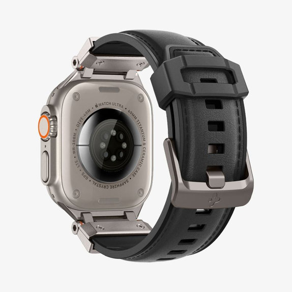 Strap Durapro Armor PU per Apple Watch (42, 44, 45, 49mm), Black, Spigen