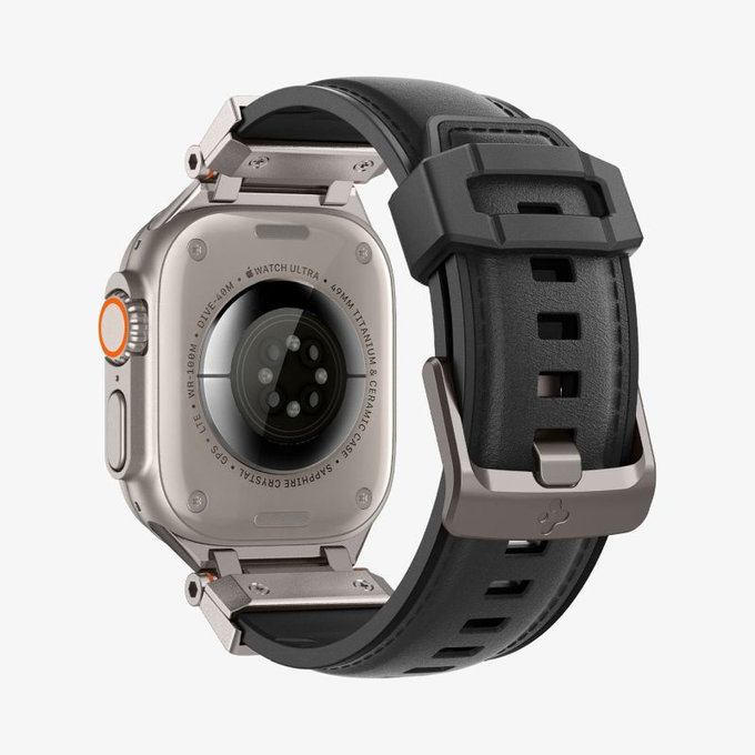 Strap Durapro Armor PU per Apple Watch (42, 44, 45, 49mm), Black, Spigen