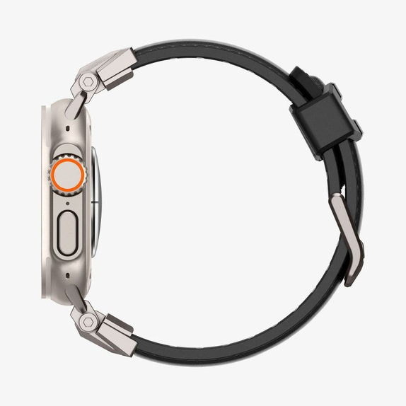 Strap Durapro Armor PU per Apple Watch (42, 44, 45, 49mm), Black, Spigen