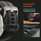 Strap Durapro Armor PU per Apple Watch (42, 44, 45, 49mm), Black, Spigen