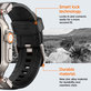 Strap Durapro Armor PU per Apple Watch (42, 44, 45, 49mm), Black, Spigen