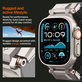 Strap Durapro Armor per Apple Watch (42, 44, 45, 49mm), Gray, Spigen