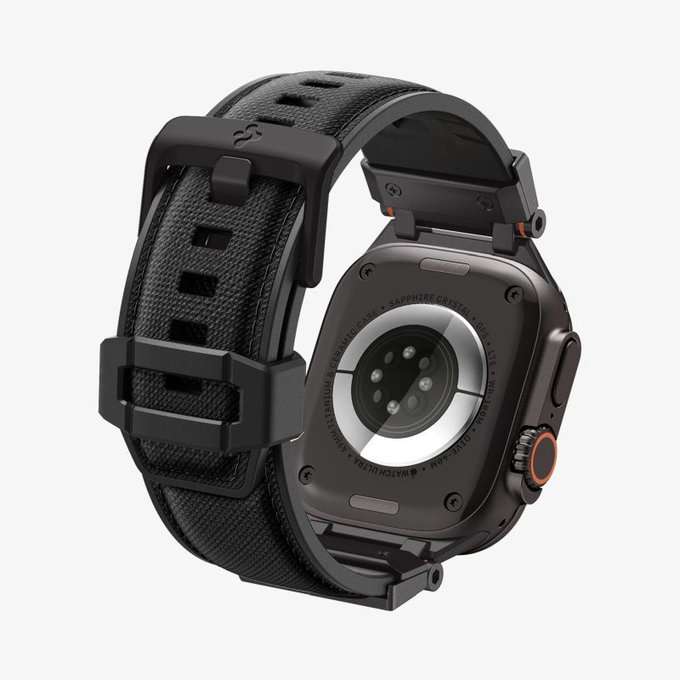 Strap Durapro Armor per Apple Watch (42, 44, 45, 49mm), Black Edition, Spigen