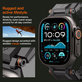 Strap Durapro Armor per Apple Watch (42, 44, 45, 49mm), Black Edition, Spigen