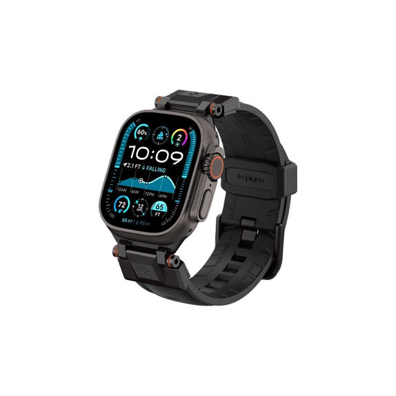 Strap Durapro Armor per Apple Watch (42, 44, 45, 49mm), Black Edition, Spigen