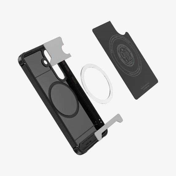 Custodia Core Armor con MagSafe per Samsung S25, Matte Black, Spigen