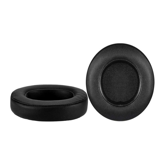 Cuscinetti auricolari di ricambio per Razer Kraken V2 Pro, Memory foam and PU leather, Black, 1 paio