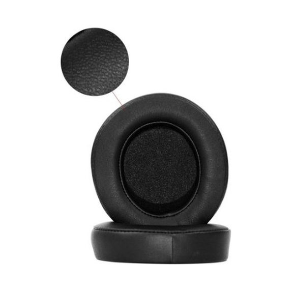 Cuscinetti auricolari di ricambio per Razer Kraken V2 Pro, Memory foam and PU leather, Black, 1 paio