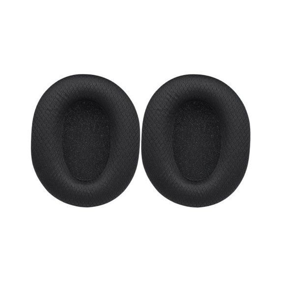 Cuscinetti auricolari di ricambio per Razer BlackShark, Memory foam and Textile, Black, Cooling Gel, 1 paio