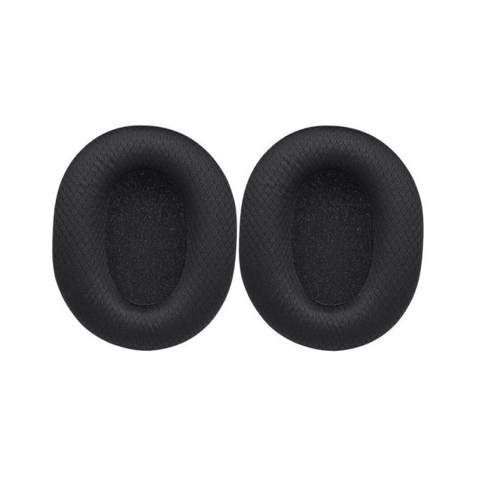 Cuscinetti auricolari di ricambio per Razer BlackShark, Memory foam and Textile, Black, Cooling Gel, 1 paio