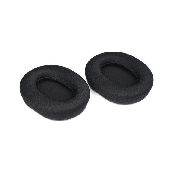 Cuscinetti auricolari di ricambio per Razer BlackShark, Memory foam and Textile, Black, Cooling Gel, 1 paio