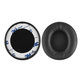 Cuscinetti auricolari di ricambio per Beats Solo Pro, Wireless, Memory foam and PU leather, Black, 1 paio