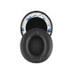 Cuscinetti auricolari di ricambio per Beats Solo Pro, Wireless, Memory foam and PU leather, Black, 1 paio