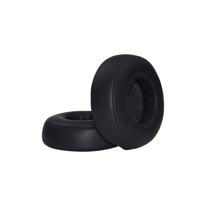 Cuscinetti auricolari di ricambio per Beats Pro, Memory foam and PU leather, Black, 1 paio