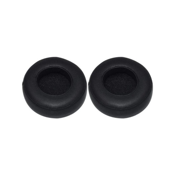 Cuscinetti auricolari di ricambio per Beats Pro, Memory foam and PU leather, Black, 1 paio