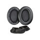 Cuscinetti auricolari di ricambio per Sony WH-1000XM3, Memory foam and PU leather, Black, 1 paio