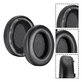 Cuscinetti auricolari di ricambio per Sony WH-XB910N, Memory foam and PU leather, Black, 1 paio