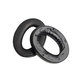 Cuscinetti auricolari di ricambio per Sony WH-1000XM4, Memory foam and PU leather, Black, 1 paio