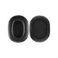 Cuscinetti auricolari di ricambio per Sony MDR-7506, Memory foam and PU leather, Black, 1 paio