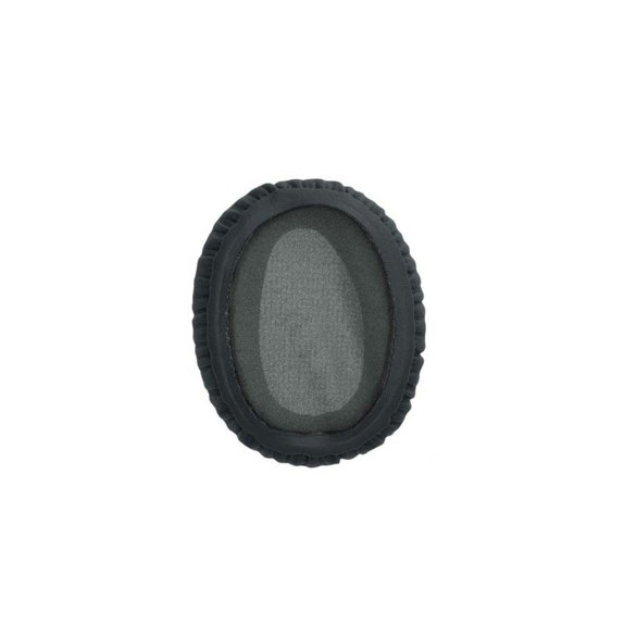 Cuscinetti auricolari di ricambio per Sony WH-CH710N, Memory foam and PU leather, Black, 1 paio