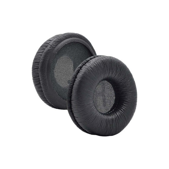 Cuscinetti auricolari di ricambio per JBL Tune 450, Memory foam and PU leather, Black, 1 paio