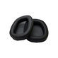 Cuscinetti auricolari di ricambio per Logitech G433, Memory foam and PU leather, Black, 1 paio
