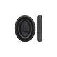 Cuscinetti auricolari di ricambio per Bose QuietComfort 35, Memory foam and PU leather, Black, 1 paio
