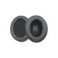 Cuscinetti auricolari di ricambio per Sennheiser Momentum 3.0, Memory foam and PU leather, Black, 1 paio