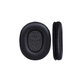 Cuscinetti auricolari di ricambio per Audio-Technica ATH-M50X, PU Leather, Black, 1 paio
