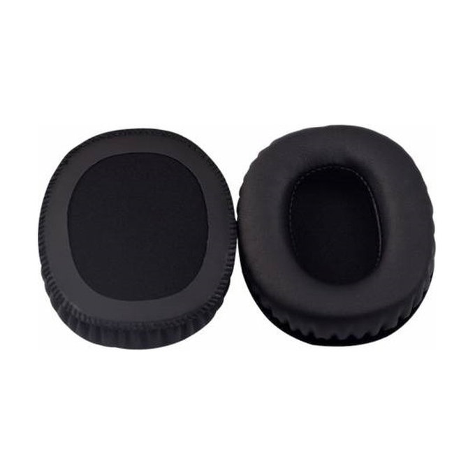 Cuscinetti auricolari di ricambio per Marshall Monitor, Memory foam and PU leather, Black, 1 paio