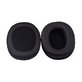 Cuscinetti auricolari di ricambio per Marshall Monitor, Memory foam and PU leather, Black, 1 paio