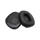 Cuscinetti auricolari di ricambio per Marshall Major I, II, Memory foam and PU leather, Black, 1 paio