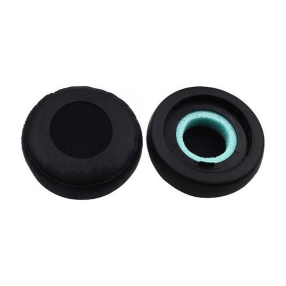 Cuscinetti auricolari di ricambio per Philips Fidelio M1, PU Leather, Black, 1 paio