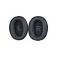 Cuscinetti auricolari di ricambio per Edifier W800BT, Memory foam and PU leather, Black, 1 paio