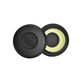 Cuscinetti auricolari di ricambio per Jabra Evolve 20, 30, 40, PU Leather, Black, 1 paio