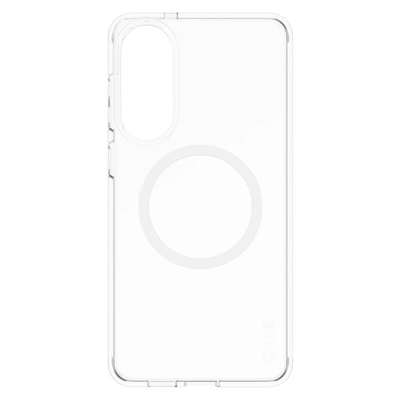 Custodia Urban Combat con QI bianco per Samsung Galaxy S25 Edge, Trasparente, PanzerGlass