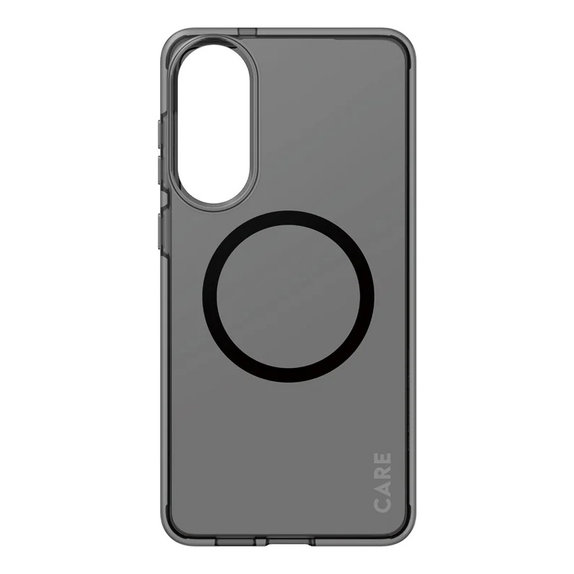 Custodia Smokey con QI nero per Samsung Galaxy S25 Edge, Nero, PanzerGlass