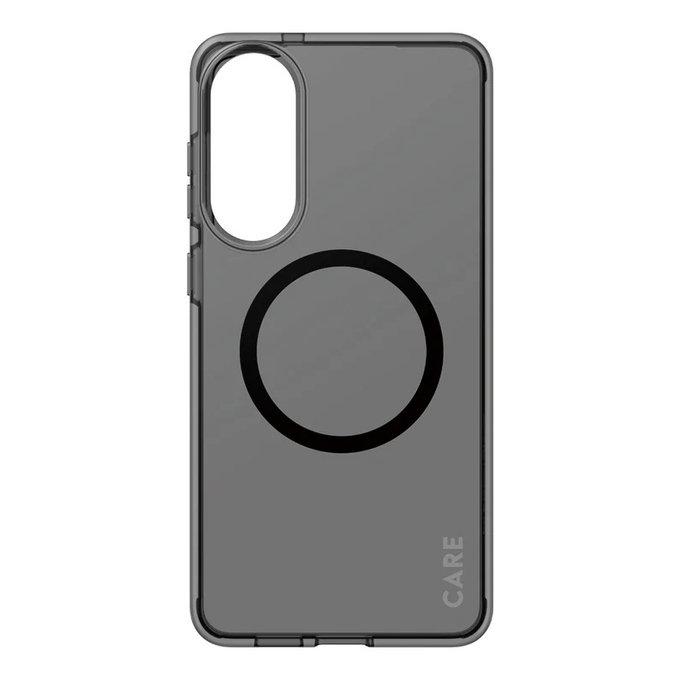 Custodia Smokey con QI nero per Samsung Galaxy S25 Edge, Nero, PanzerGlass