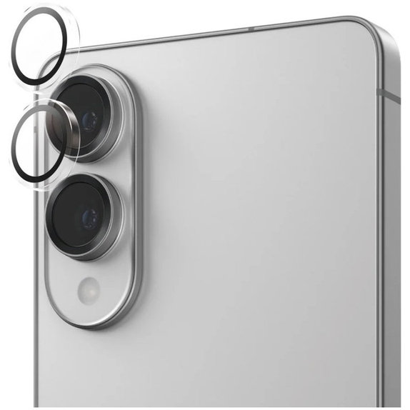Protezione lente fotocamera Hoops per Samsung S25 Edge, Trasparente, PanzerGlass