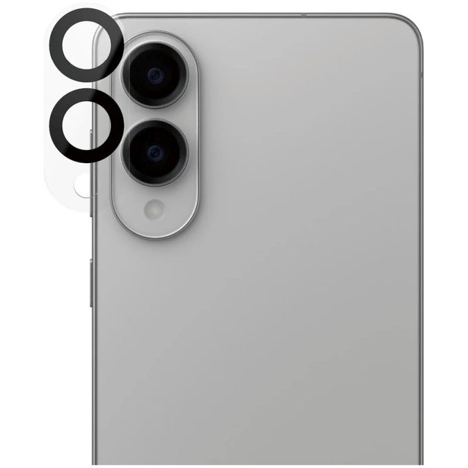 Protezione lente fotocamera PicturePerfect per Samsung S25 Edge, Nero, PanzerGlass