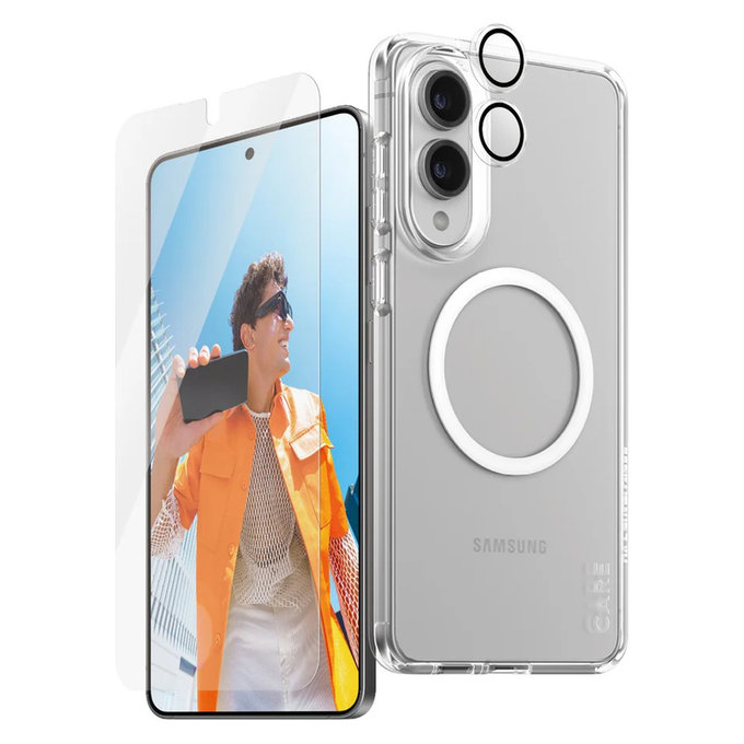 Bundle 3-in-1 per Samsung Galaxy S25 Edge, PanzerGlass