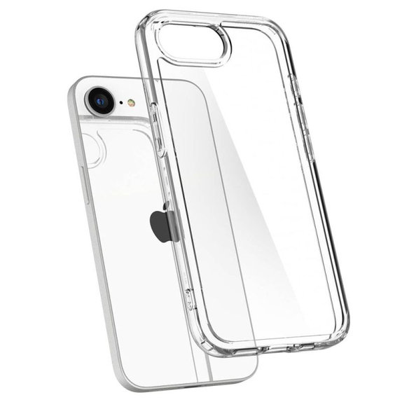 Custodia Ultra Hybrid per iPhone 16e, Crystal Clear, Spigen