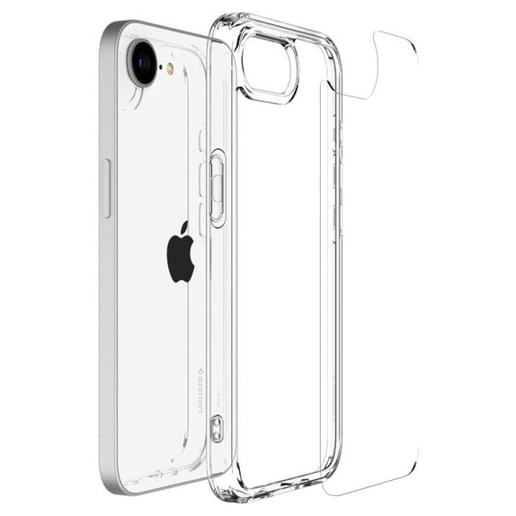 Custodia Ultra Hybrid per iPhone 16e, Crystal Clear, Spigen