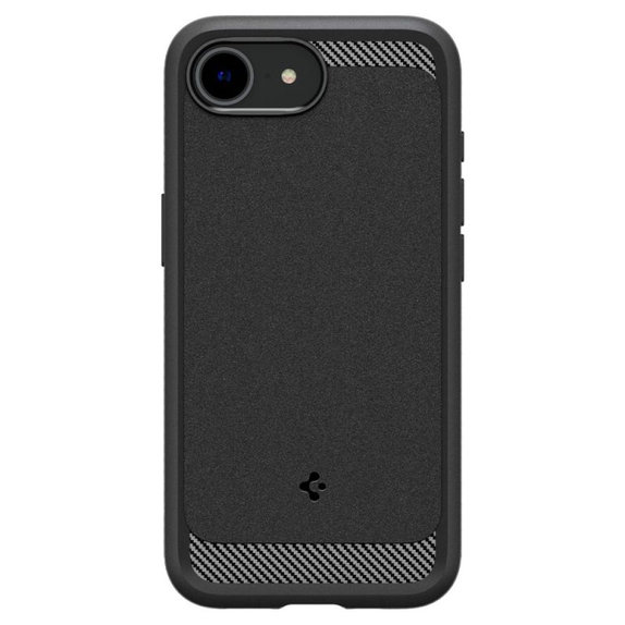 Custodia Rugged Armor con MagSafe per iPhone 16e, Matte Black, Spigen