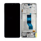 Schermo per Xiaomi Poco M7 Pro 5G, Purple, Vetro touch con cornice, 5600080O17P00, Genuine Service Pack