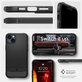 Custodia Rugged Armor con MagSafe per iPhone 14, Matte Black, Spigen