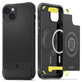 Custodia Rugged Armor con MagSafe per iPhone 14, Matte Black, Spigen